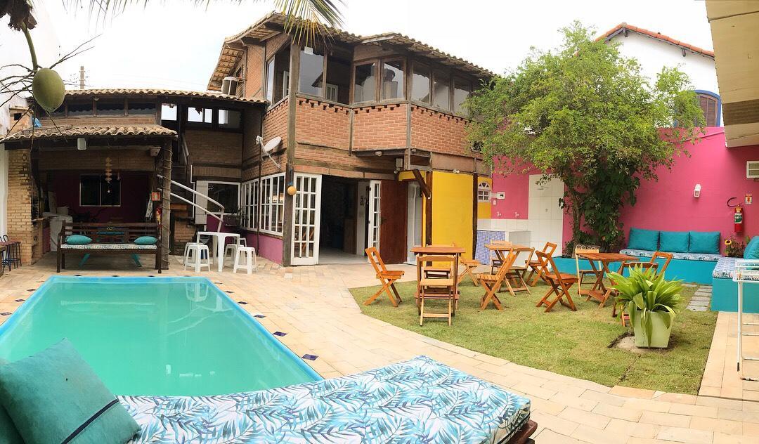 Acquarela Hostel Арраял-ду-Кабу Экстерьер фото