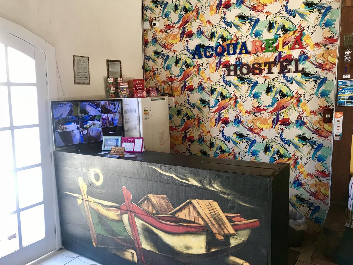 Acquarela Hostel Арраял-ду-Кабу Экстерьер фото